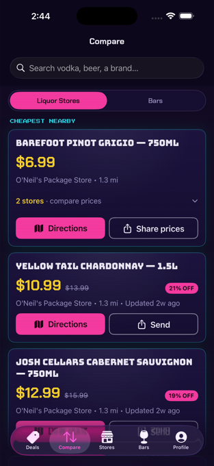 Compare prices